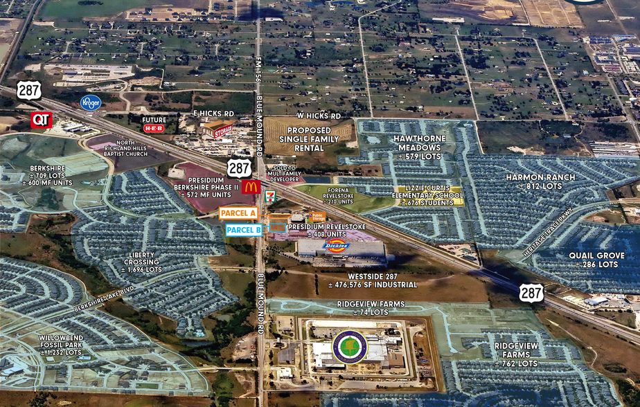 SEQ US 287 & FM 156, Fort Worth, TX for sale - Building Photo - Image 2 of 4