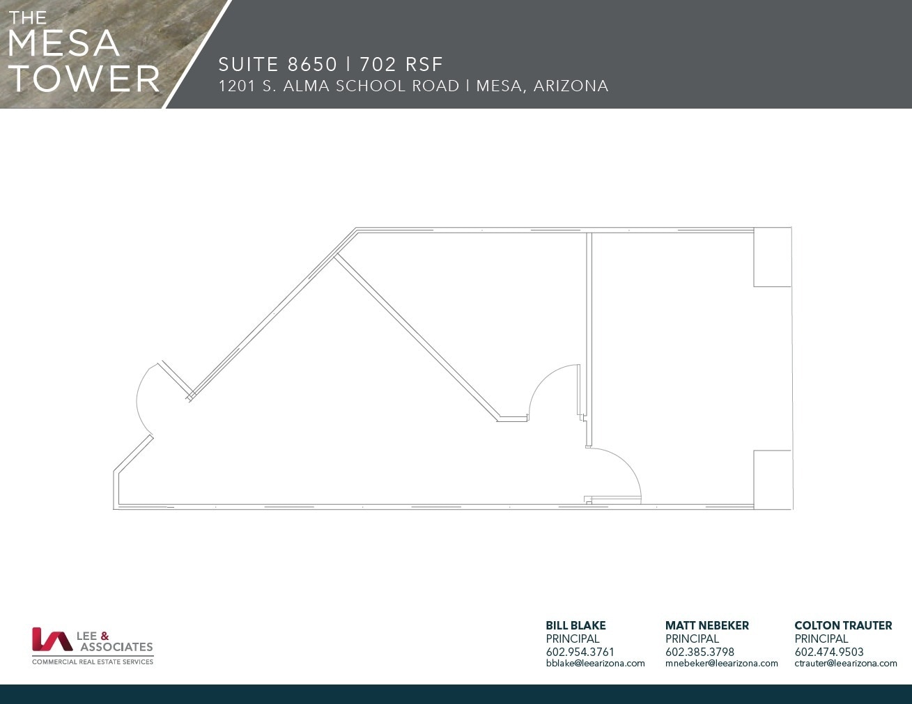 1201 S Alma School Rd, Mesa, AZ to rent Floor Plan- Image 1 of 1