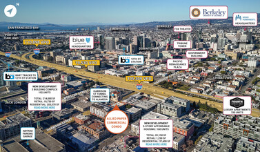 283 4th St, Oakland, CA - AERIAL  map view