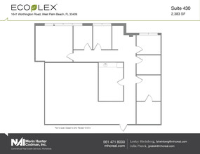 1641 Worthington Rd, West Palm Beach, FL for rent Floor Plan- Image 2 of 2