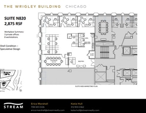 400 N Michigan Ave, Chicago, IL for rent Floor Plan- Image 1 of 1