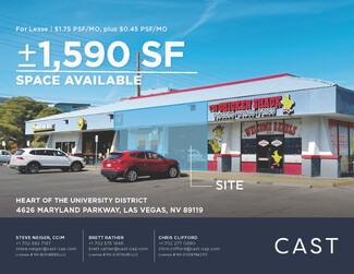 More details for 4626-4680 S Maryland Pky, Las Vegas, NV - Office for Rent