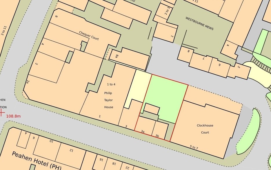 3A-3B London Rd, St. Albans for sale - Plat Map - Image 3 of 3
