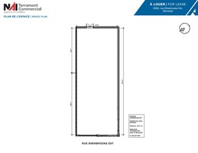 6360 Rue Sherbrooke E, Montréal, QC for rent Floor Plan- Image 2 of 2