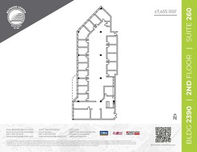 2398 E Camelback Rd, Phoenix, AZ for rent Floor Plan- Image 1 of 2