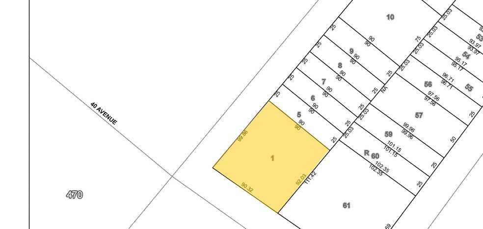 10-01-10-03 40th Ave, Long Island City, NY for rent - Plat Map - Image 3 of 3