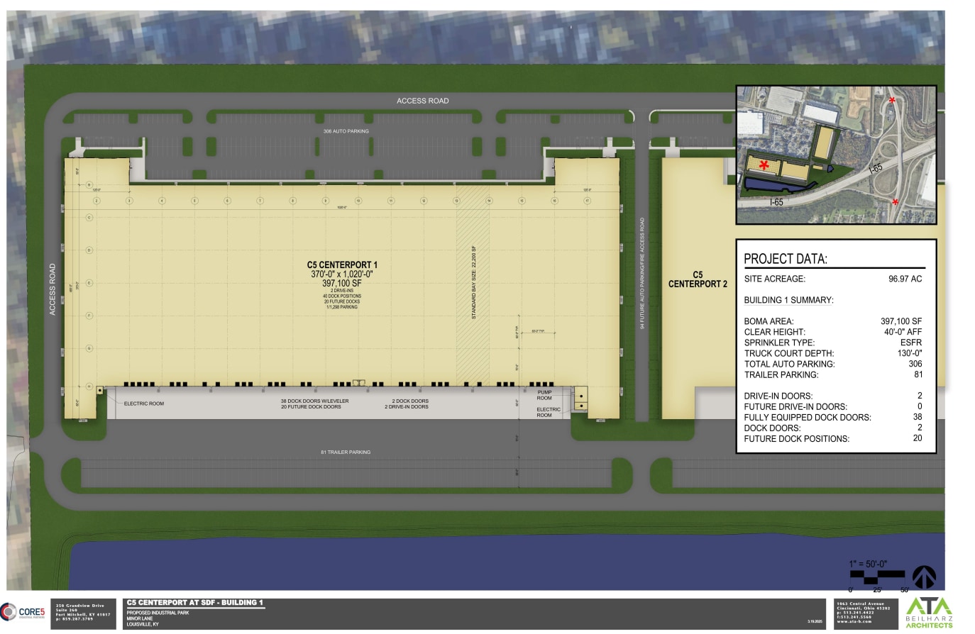 8201 Minor Ln, Louisville, KY to rent Site Plan- Image 1 of 2