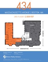 434-440 Massachusetts Ave, Boston, MA to rent Floor Plan- Image 1 of 1