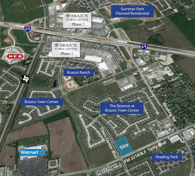 ±4.8 Ac In Brazos Town Ctr, Rosenberg, TX for sale - Building Photo - Image 1 of 1