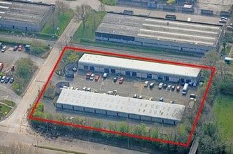 Jensen Ct, Runcorn, CHS - Aerial map view