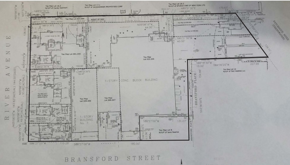 217 River Ave, Patchogue, NY for sale - Site Plan - Image 3 of 4