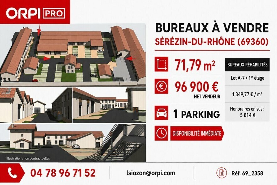 Office in Serezin Du Rhone for sale - Building Photo - Image 1 of 6