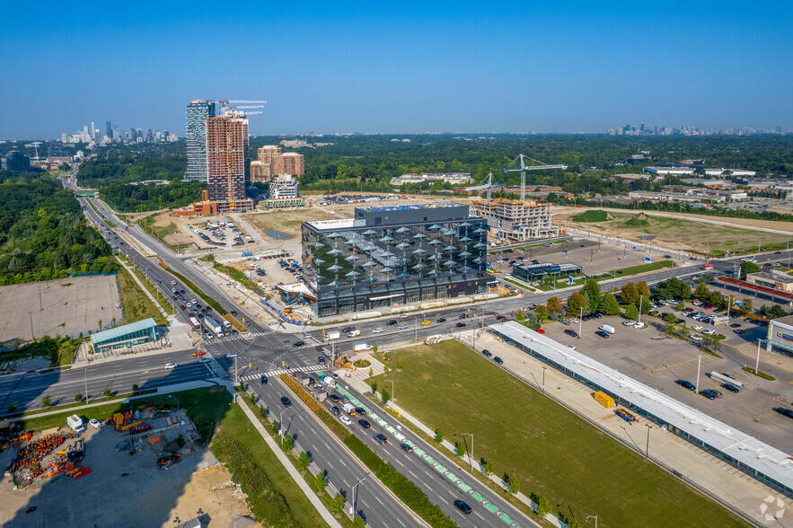 1176 Eglinton Av E, Toronto, ON for rent - Aerial - Image 3 of 3