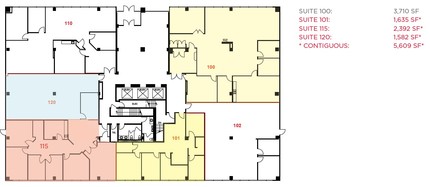 21 Four Seasons Pl, Toronto, ON for rent Floor Plan- Image 1 of 1