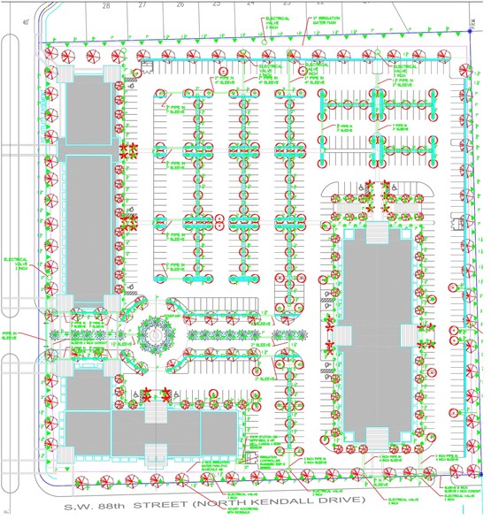 8785 SW 165th Ave, Miami, FL for rent - Site Plan - Image 2 of 18