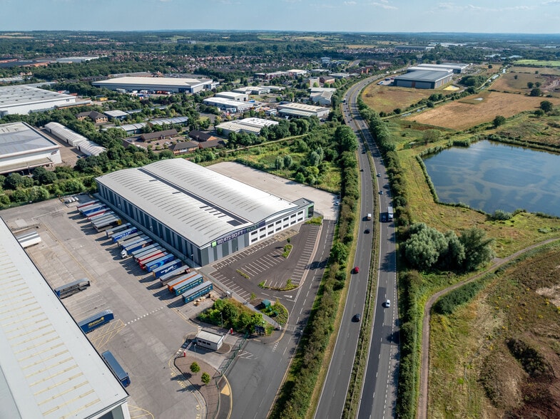 Callister Rd, Burton Upon Trent for sale - Aerial - Image 2 of 11