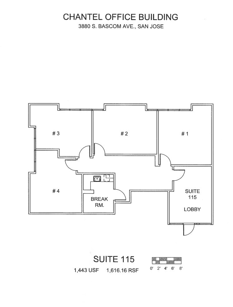 3880 S Bascom Ave, San Jose, CA to rent Floor Plan- Image 1 of 1