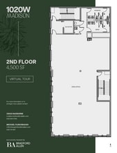1020 W Madison St, Chicago, IL to rent Floor Plan- Image 1 of 8