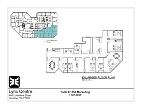 440 Louisiana St, Houston, TX for rent Floor Plan- Image 1 of 2