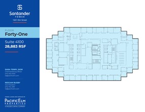 1601 Elm St, Dallas, TX for rent Site Plan- Image 1 of 1