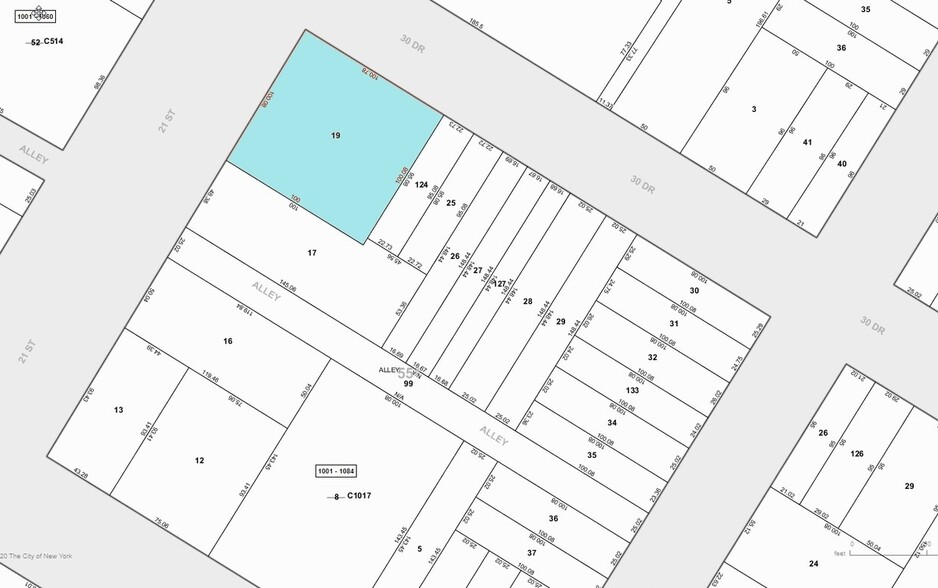 3075 21st St, Astoria, NY for sale - Plat Map - Image 3 of 3