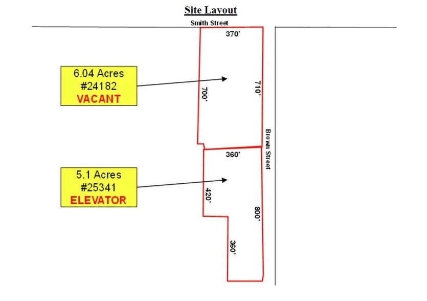 612 S Brown St, Chadbourn, NC for sale - Site Plan - Image 2 of 13