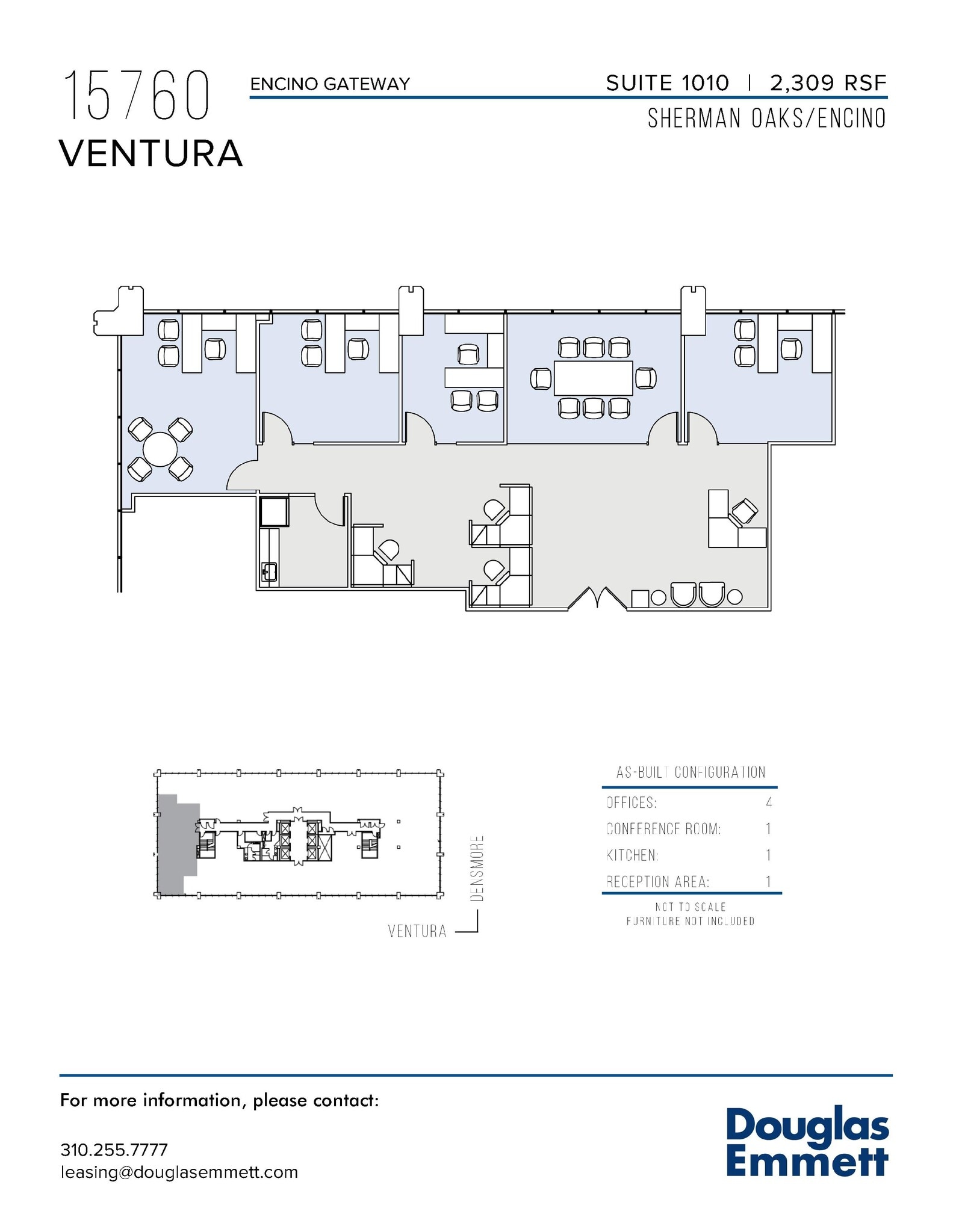 15760 Ventura Blvd, Encino, CA to rent Floor Plan- Image 1 of 1
