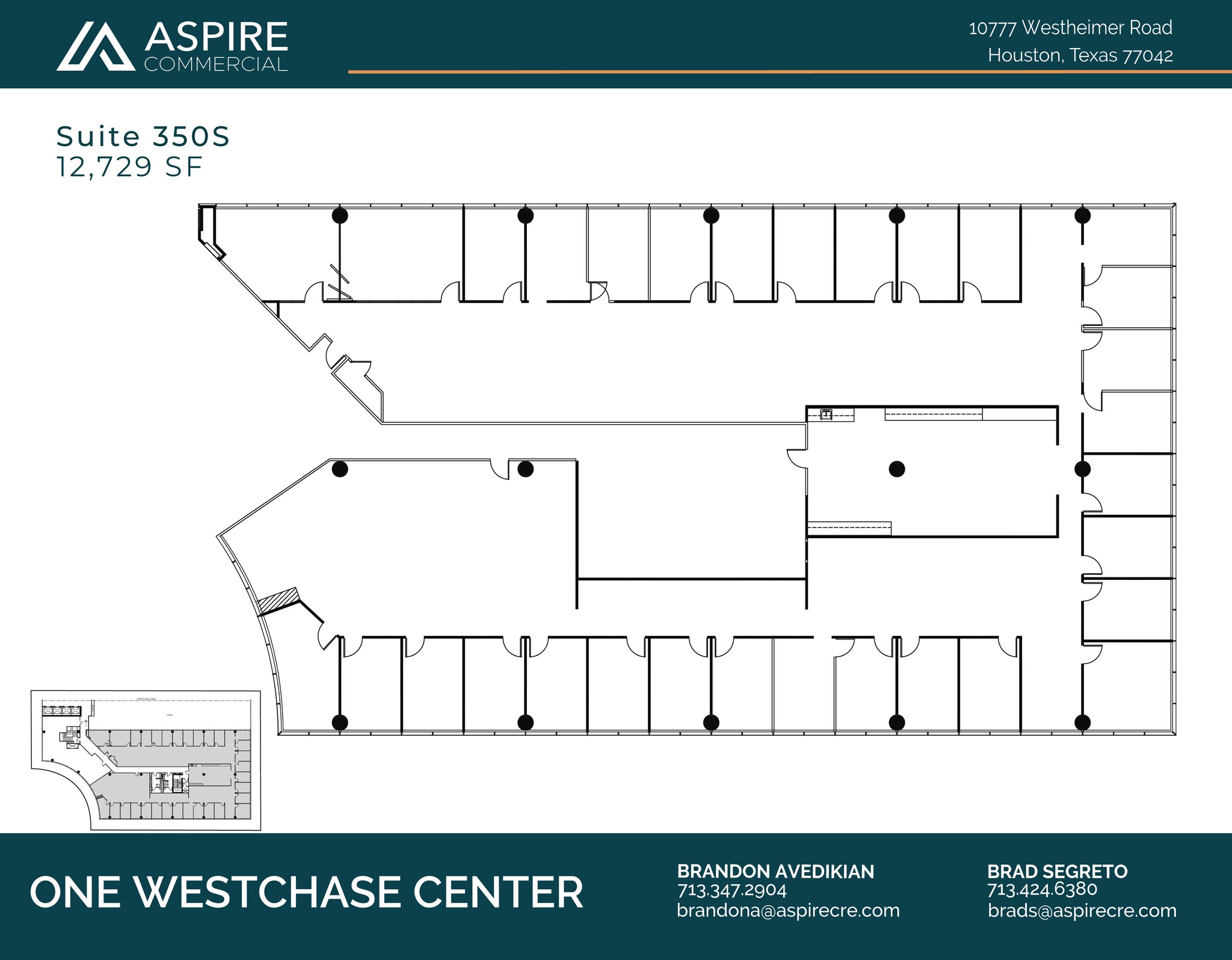 10777 Westheimer Rd, Houston, TX to rent Floor Plan- Image 1 of 1