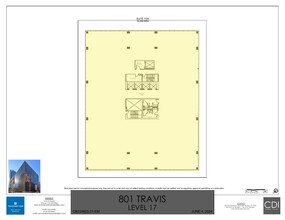 801 Travis St, Houston, TX for sale Floor Plan- Image 1 of 1