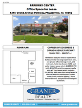 1315 Grand Avenue Pky, Pflugerville, TX for rent Floor Plan- Image 1 of 1