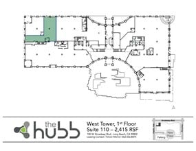 100 W Broadway, Long Beach, CA to rent Floor Plan- Image 2 of 2