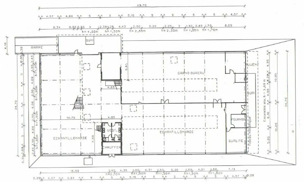 Light Industrial in Villefranche-sur-Saône to rent - Floor Plan - Image 1 of 4