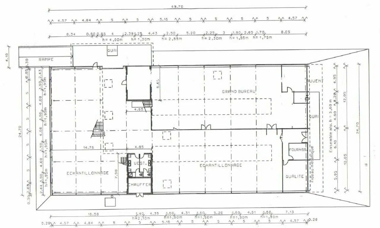 Light Industrial in Villefranche-sur-Saône to rent Floor Plan- Image 1 of 5