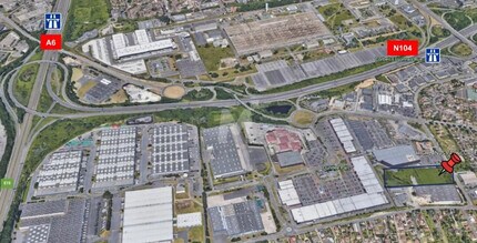 Corbeil-Essonnes, ESS - Aerial  map view