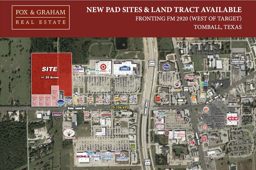 Fm 2920, Tomball, TX for rent - Site Plan - Image 1 of 2