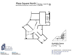 4360 Chamblee Dunwoody Rd, Atlanta, GA for rent Floor Plan- Image 1 of 2