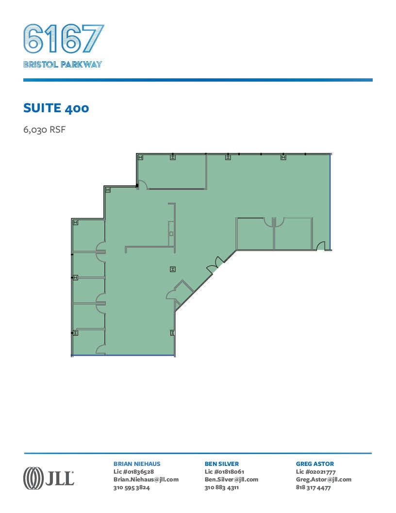 6167 Bristol Pky, Culver City, CA to rent Floor Plan- Image 1 of 1