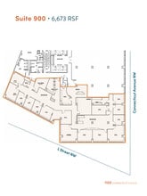 1100 Connecticut Ave NW, Washington, DC to rent Floor Plan- Image 1 of 1