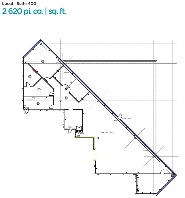 6505 Rte Transcanadienne, Montréal, QC to rent Floor Plan- Image 1 of 1