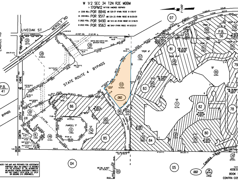 Laurel Rd, Antioch, CA for rent - Plat Map - Image 3 of 3