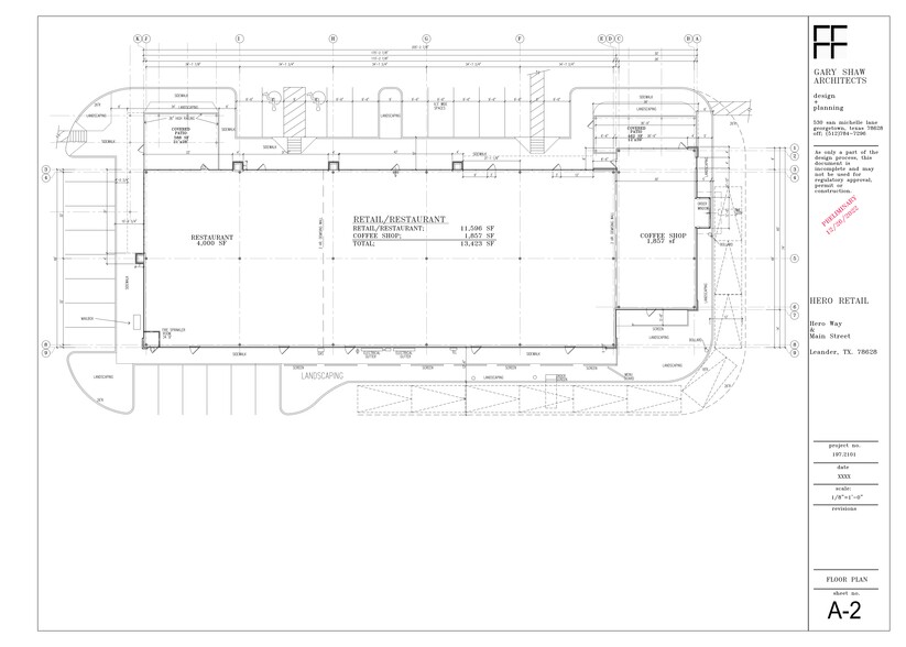 Hero Way & Main Street, Leander, TX for rent - Site Plan - Image 3 of 3