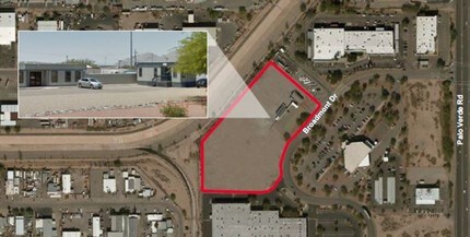 3480 S Broadmont Dr, Tucson, AZ - aerial  map view