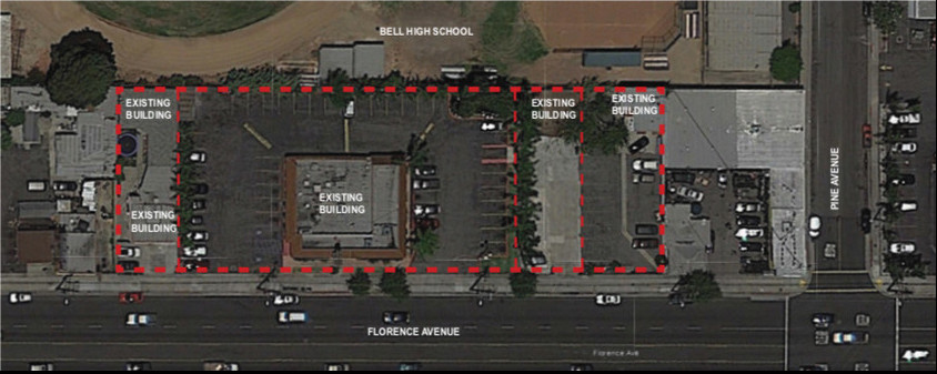 4333 Florence Ave, Bell, CA for sale - Plat Map - Image 1 of 1