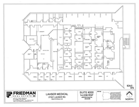 27177 Lahser Rd, Southfield, MI for rent Floor Plan- Image 1 of 1