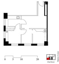 315 Madison Ave, New York, NY to rent Floor Plan- Image 1 of 1