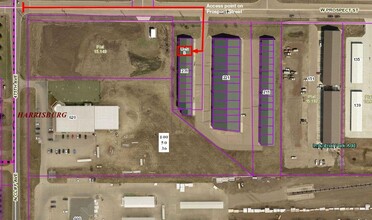 231 W Prospect St, Harrisburg, SD - aerial  map view