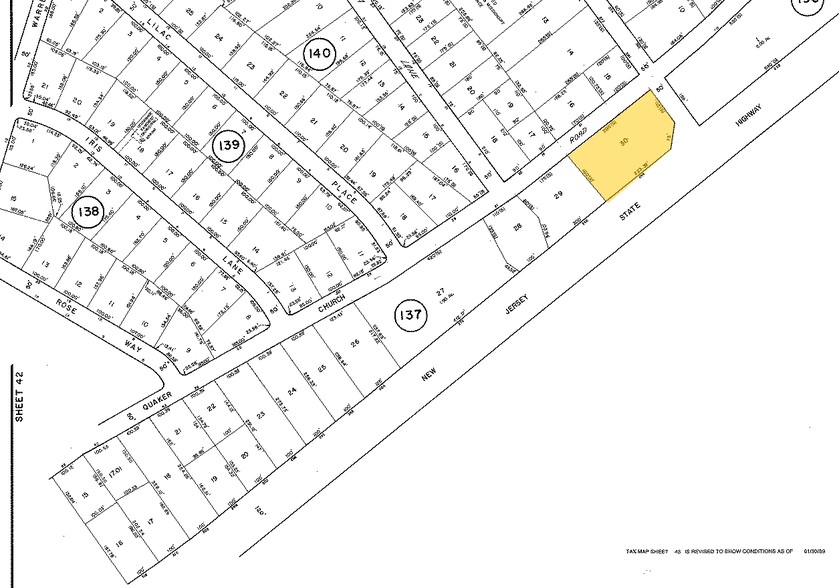 246 State Route 10, Randolph, NJ for rent - Plat Map - Image 2 of 13