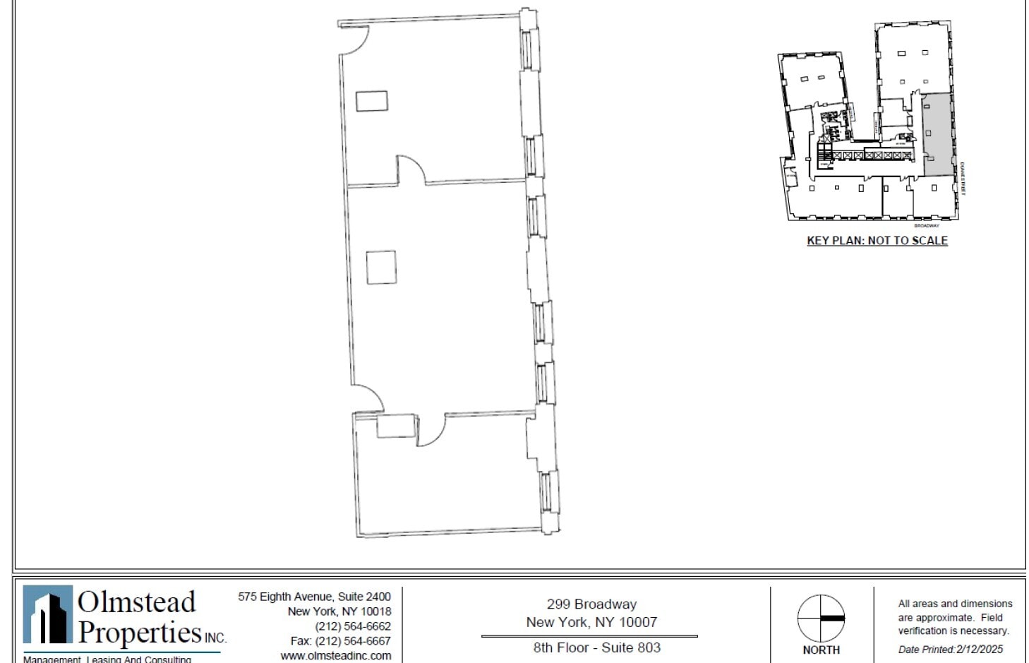 299 Broadway, New York, NY to rent Interior Photo- Image 1 of 1