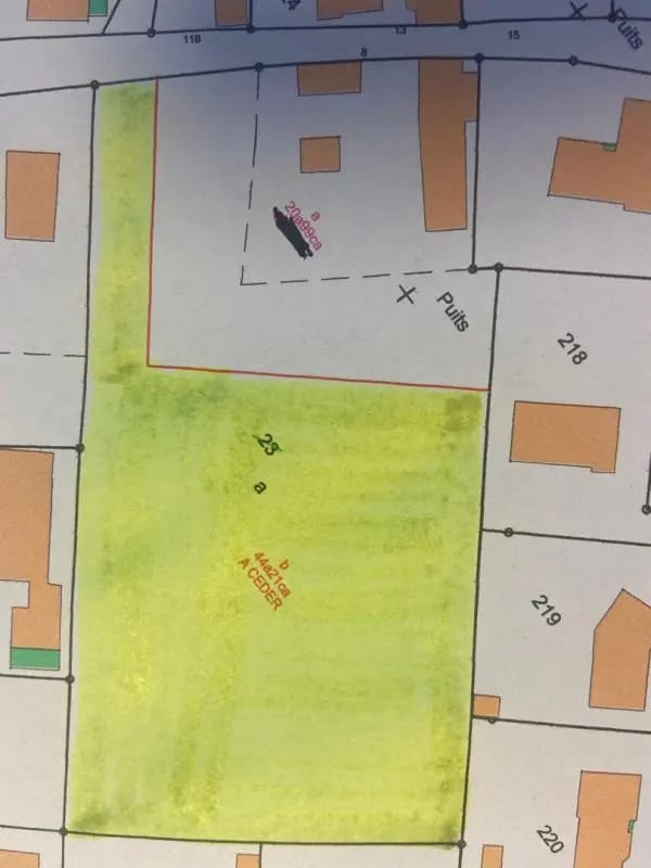 Land in LA CHAPELLE-D'ALIGNE for sale Site Plan- Image 1 of 4