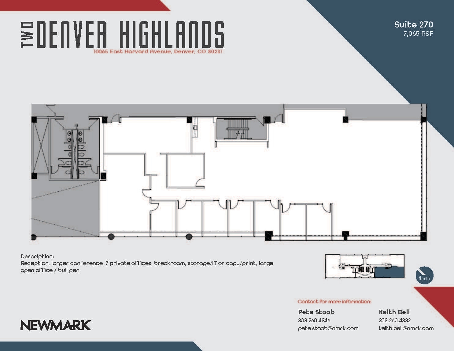 10375 E Harvard Ave, Denver, CO to rent Floor Plan- Image 1 of 1